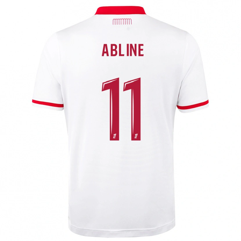 Danxen Hombre Camiseta Matthis Abline #11 Rojo Blanco 1ª Equipación 2026/27 La Camisa