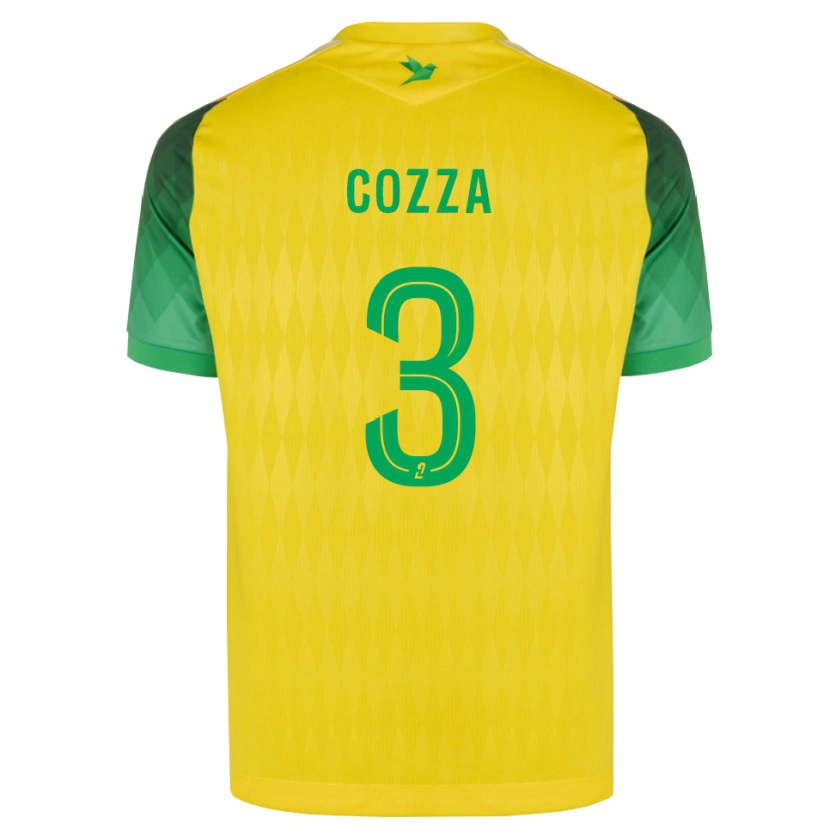 Danxen Hombre Camiseta Nicolas Cozza #3 Amarillo Verde Rojo 1ª Equipación 2026/27 La Camisa