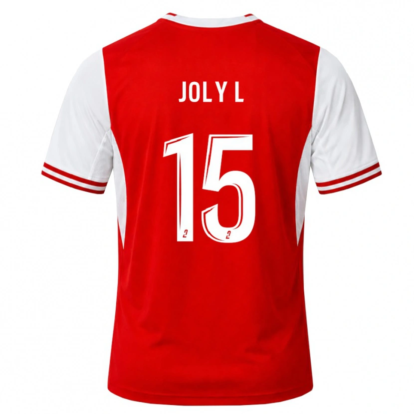 Danxen Hombre Camiseta Lou Ann Joly #15 Rojo Blanco 1ª Equipación 2026/27 La Camisa