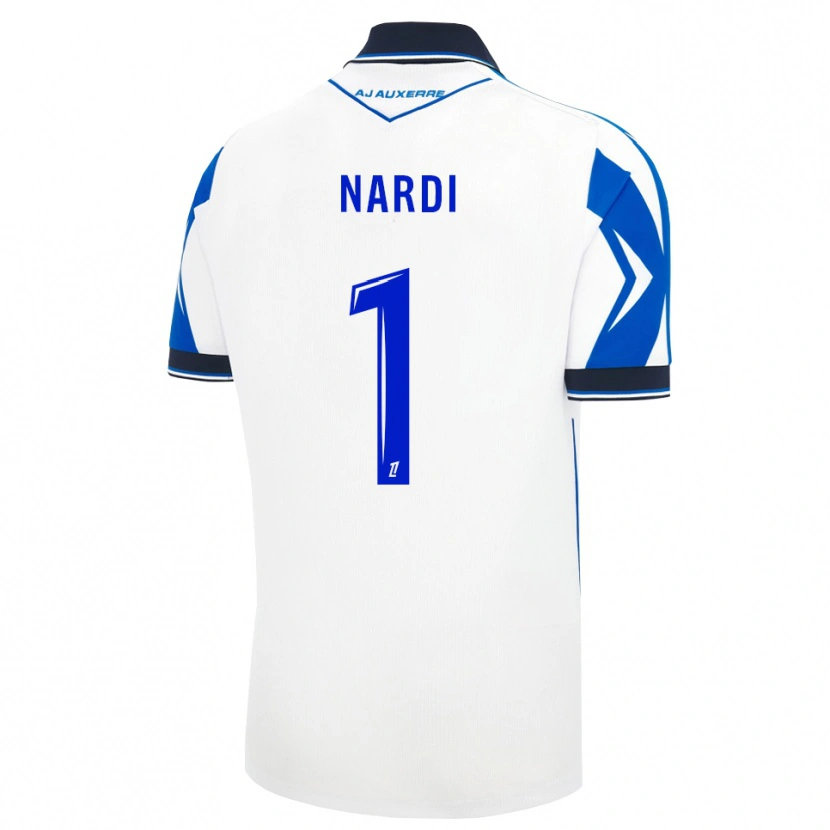 Danxen Hombre Camiseta Paul Nardi #1 Negro Blanco Azul 1ª Equipación 2026/27 La Camisa