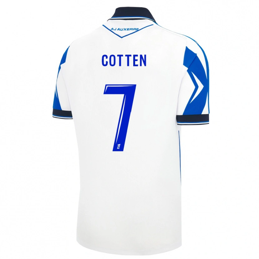 Danxen Hombre Camiseta Kenzo Cotten #7 Negro Blanco Azul 1ª Equipación 2026/27 La Camisa