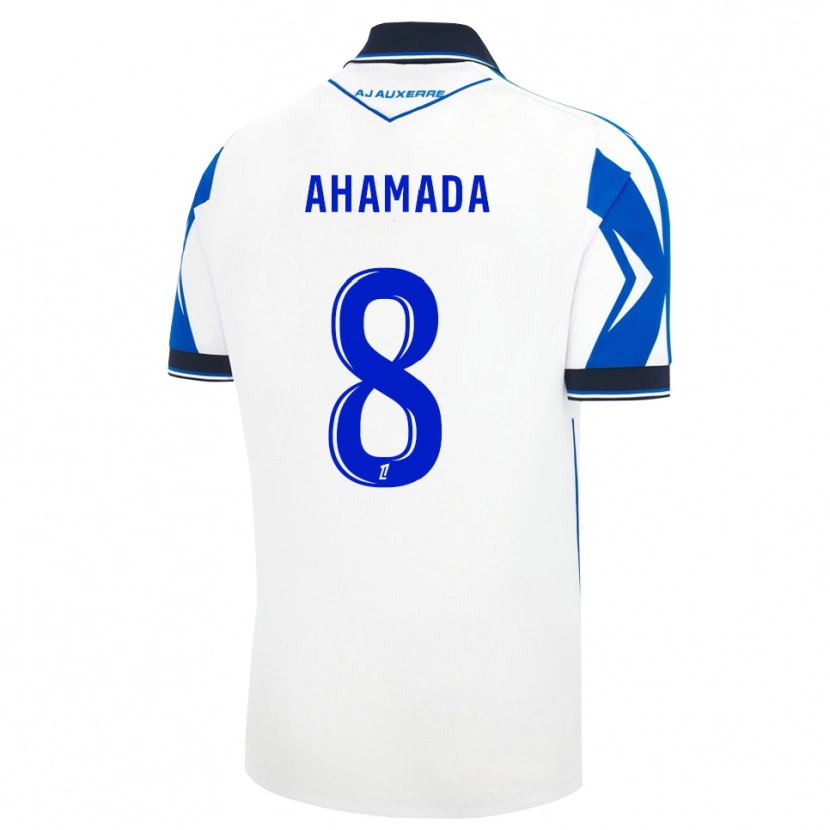 Danxen Hombre Camiseta Naouirou Ahamada #8 Negro Blanco Azul 1ª Equipación 2026/27 La Camisa
