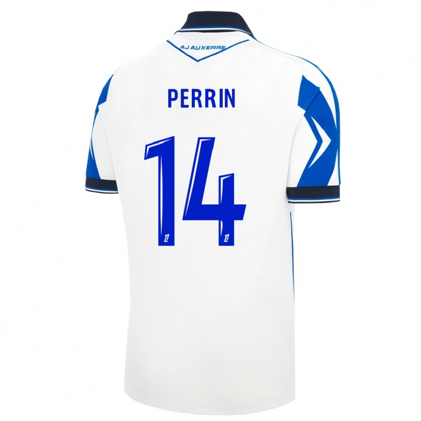 Danxen Hombre Camiseta Noah Perrin #14 Negro Blanco Azul 1ª Equipación 2026/27 La Camisa