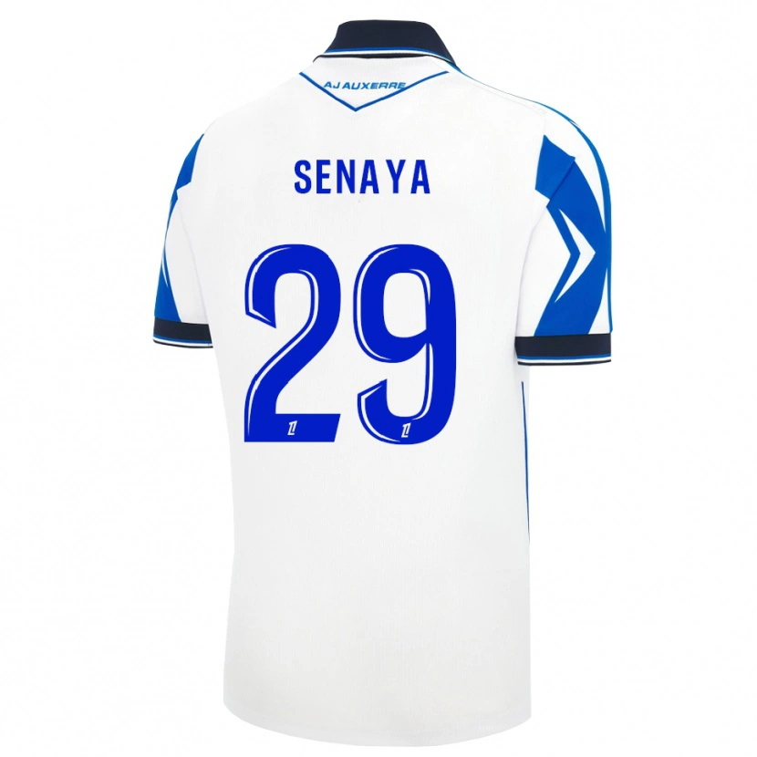 Danxen Hombre Camiseta Marvin Senaya #29 Negro Blanco Azul 1ª Equipación 2026/27 La Camisa