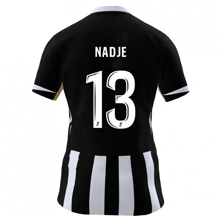 Danxen Hombre Camiseta Guédé Nadje #13 Negro Azul 1ª Equipación 2026/27 La Camisa