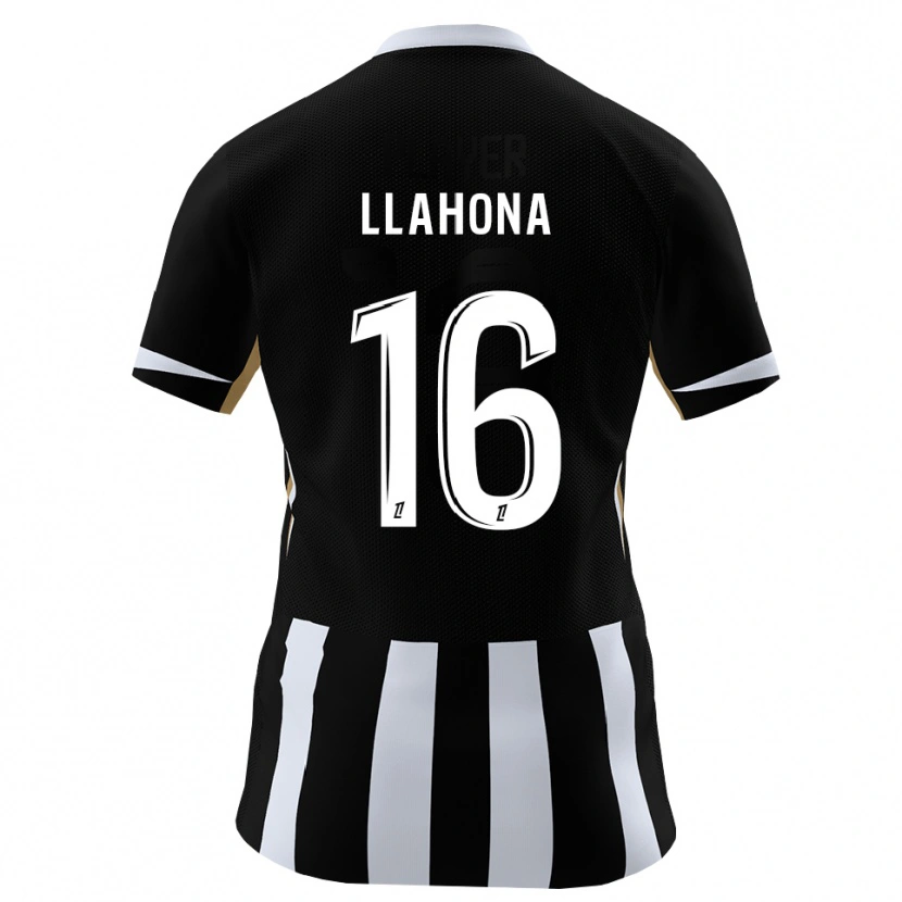 Danxen Hombre Camiseta Yann Llahona #16 Negro Azul 1ª Equipación 2026/27 La Camisa