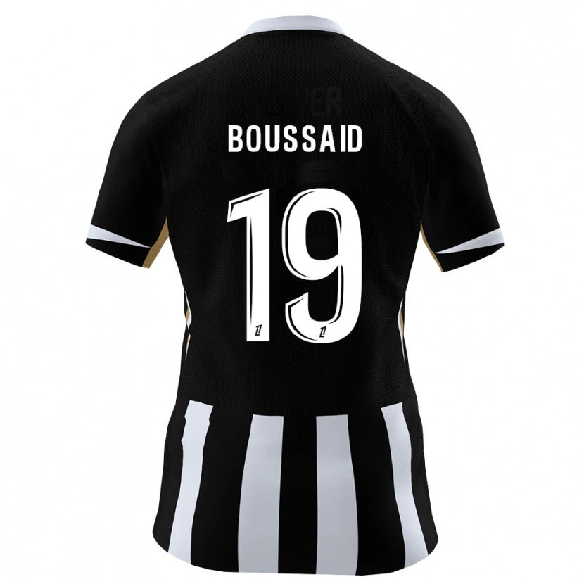 Danxen Hombre Camiseta Willsem Boussaid #19 Negro Azul 1ª Equipación 2026/27 La Camisa