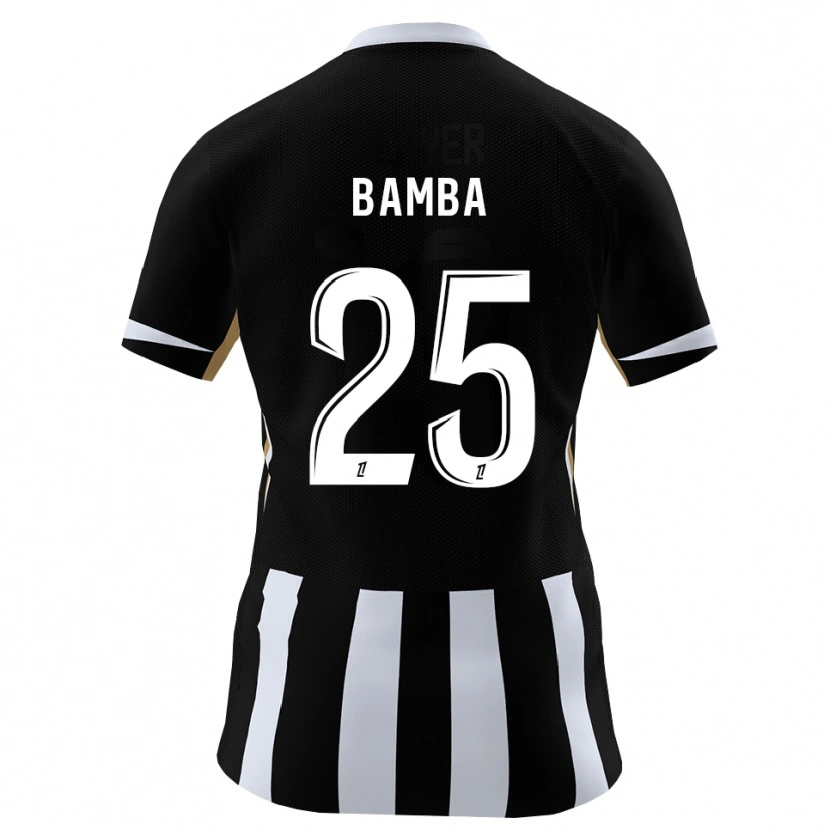 Danxen Hombre Camiseta Abdoulaye Bamba #25 Negro Azul 1ª Equipación 2026/27 La Camisa