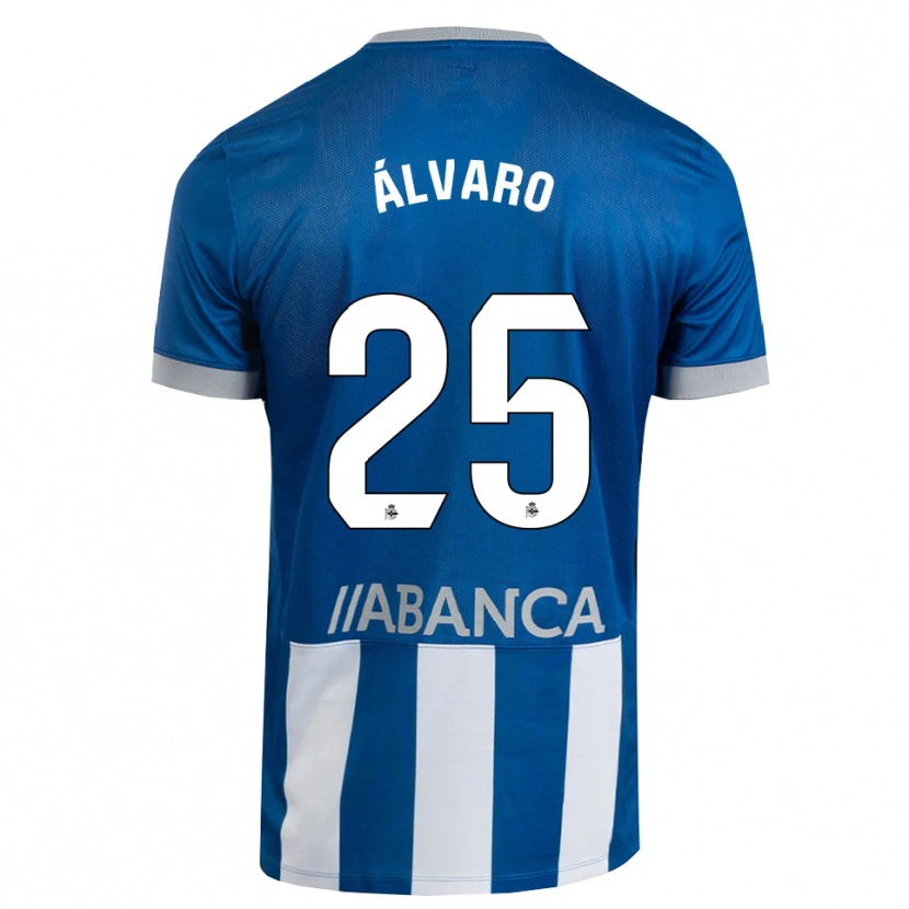 Danxen Hombre Camiseta Álvaro Ferllo #25 Azul Gris Blanco 1ª Equipación 2026/27 La Camisa