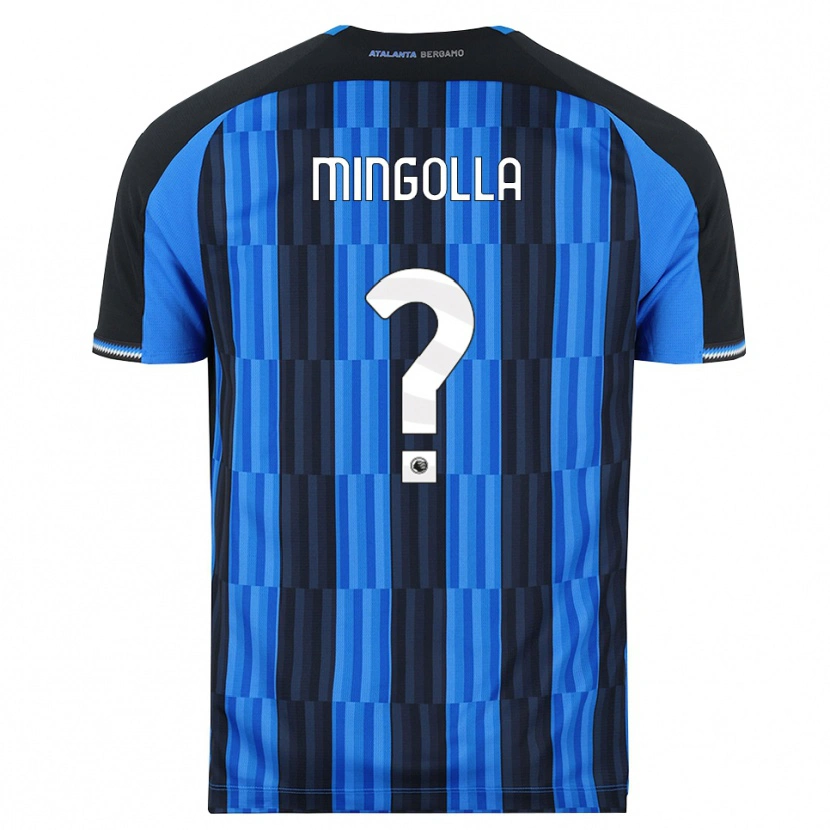 Danxen Hombre Camiseta Simone Mingolla #0 Azul Negro Rojo 1ª Equipación 2026/27 La Camisa