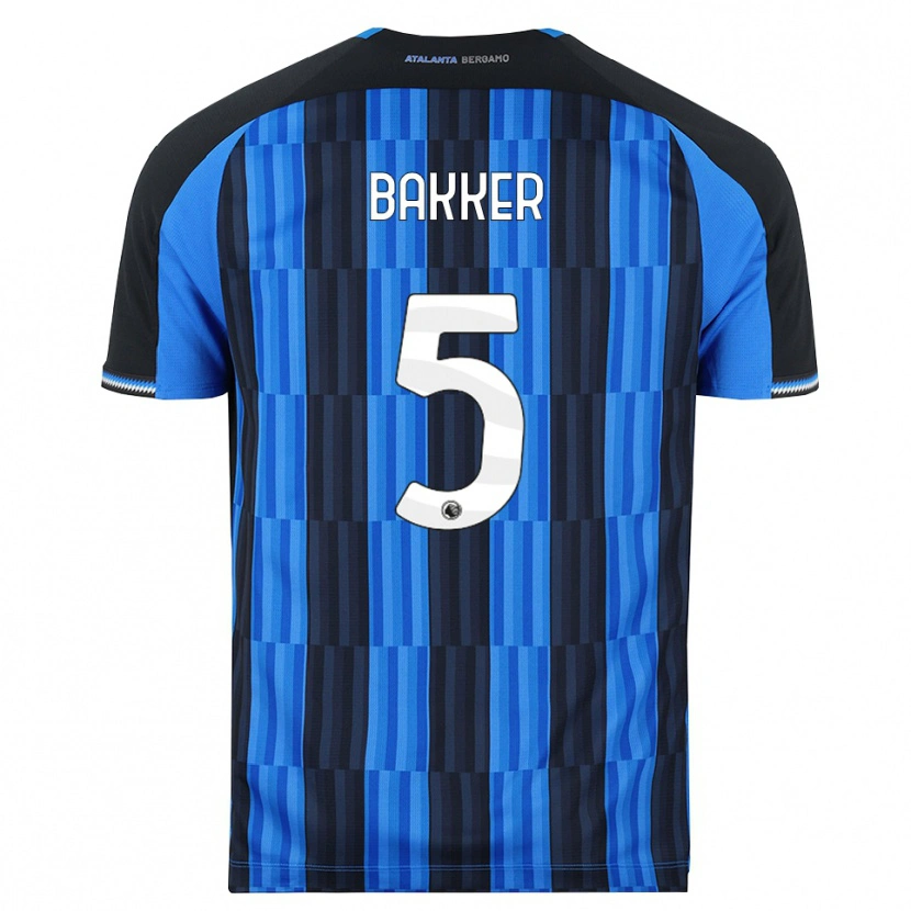 Danxen Hombre Camiseta Mitchel Bakker #5 Azul Negro Rojo 1ª Equipación 2026/27 La Camisa