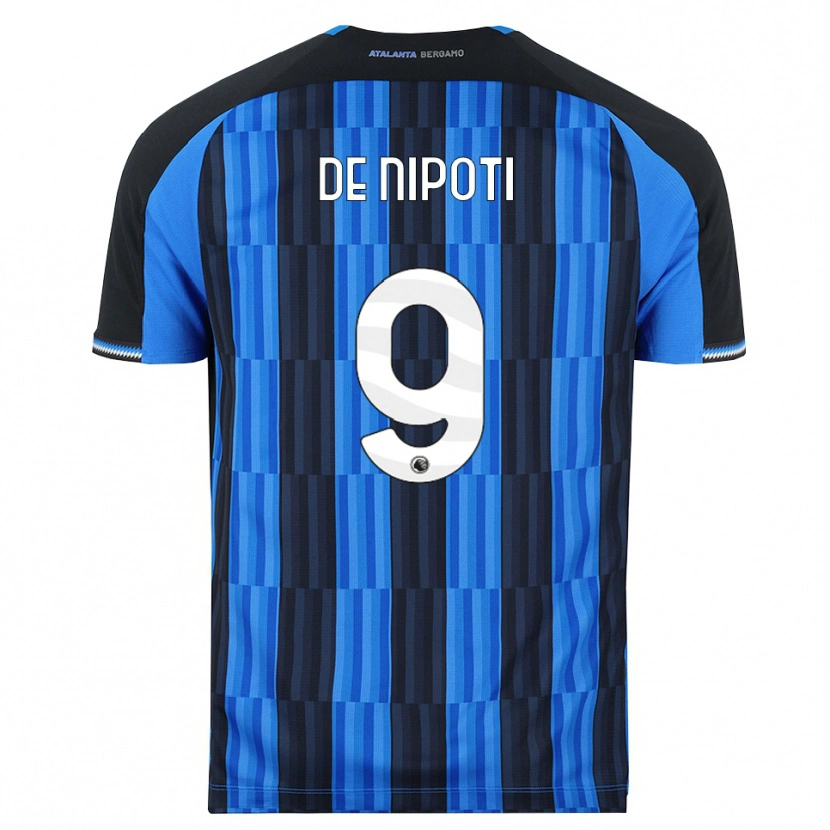 Danxen Hombre Camiseta Tommaso De Nipoti #9 Azul Negro Rojo 1ª Equipación 2026/27 La Camisa