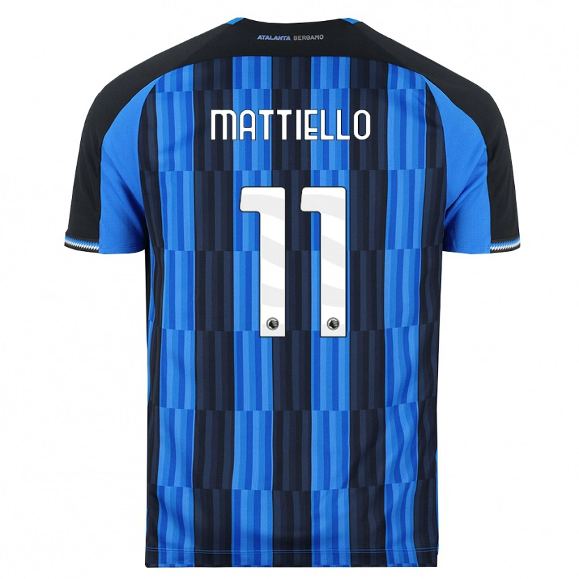 Danxen Hombre Camiseta Federico Mattiello #11 Azul Negro Rojo 1ª Equipación 2026/27 La Camisa