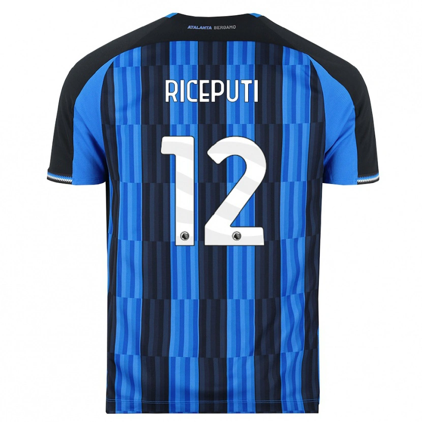 Danxen Hombre Camiseta Davide Riceputi #12 Azul Negro Rojo 1ª Equipación 2026/27 La Camisa