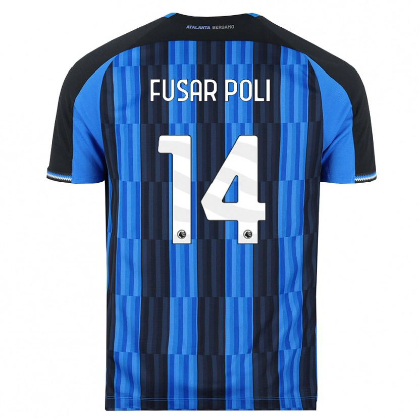 Danxen Hombre Camiseta Giulia Fusar Poli #14 Azul Negro Rojo 1ª Equipación 2026/27 La Camisa