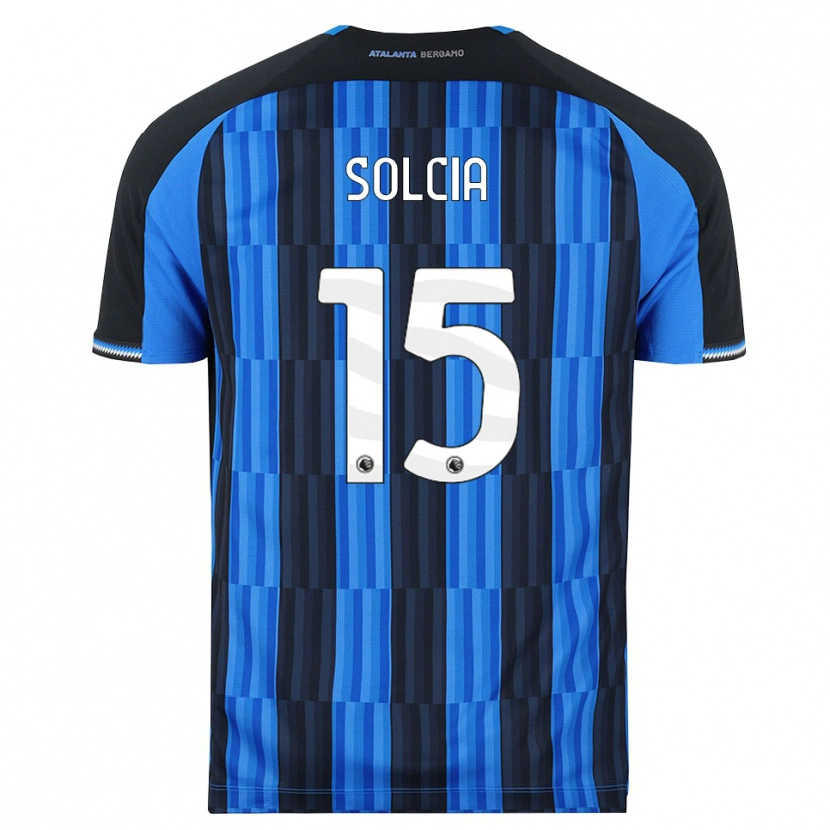 Danxen Hombre Camiseta Daniele Solcia #15 Azul Negro Rojo 1ª Equipación 2026/27 La Camisa