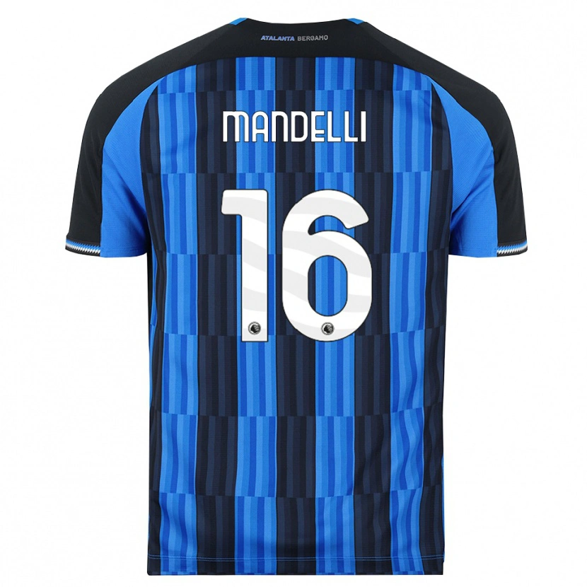 Danxen Hombre Camiseta Giulia Mandelli #16 Azul Negro Rojo 1ª Equipación 2026/27 La Camisa