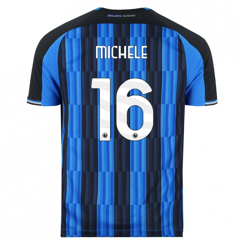 Danxen Hombre Camiseta Michele Rinaldi #16 Azul Negro Rojo 1ª Equipación 2026/27 La Camisa
