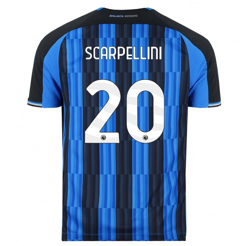 Danxen Hombre Camiseta Andrea Scarpellini #20 Azul Negro Rojo 1ª Equipación 2026/27 La Camisa
