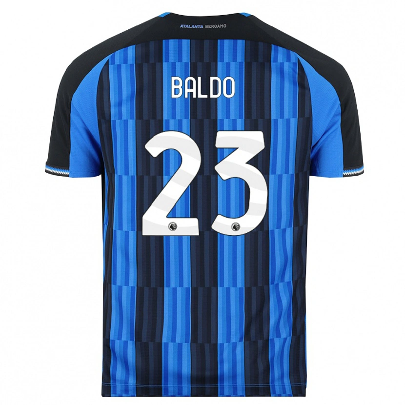 Danxen Hombre Camiseta Nicolò Baldo #23 Azul Negro Rojo 1ª Equipación 2026/27 La Camisa