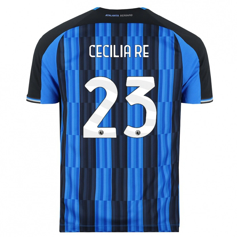 Danxen Hombre Camiseta Cecilia Re #23 Azul Negro Rojo 1ª Equipación 2026/27 La Camisa