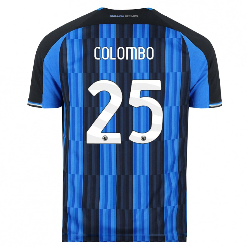 Danxen Hombre Camiseta Matteo Colombo #25 Azul Negro Rojo 1ª Equipación 2026/27 La Camisa