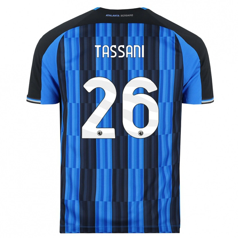 Danxen Hombre Camiseta Alessandro Tassani #26 Azul Negro Rojo 1ª Equipación 2026/27 La Camisa
