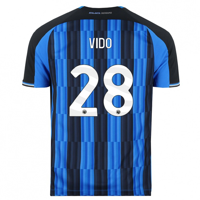 Danxen Hombre Camiseta Luca Vido #28 Azul Negro Rojo 1ª Equipación 2026/27 La Camisa
