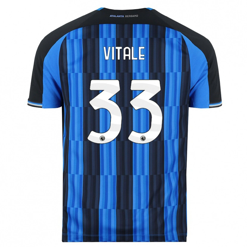 Danxen Hombre Camiseta Francesca Vitale #33 Azul Negro Rojo 1ª Equipación 2026/27 La Camisa