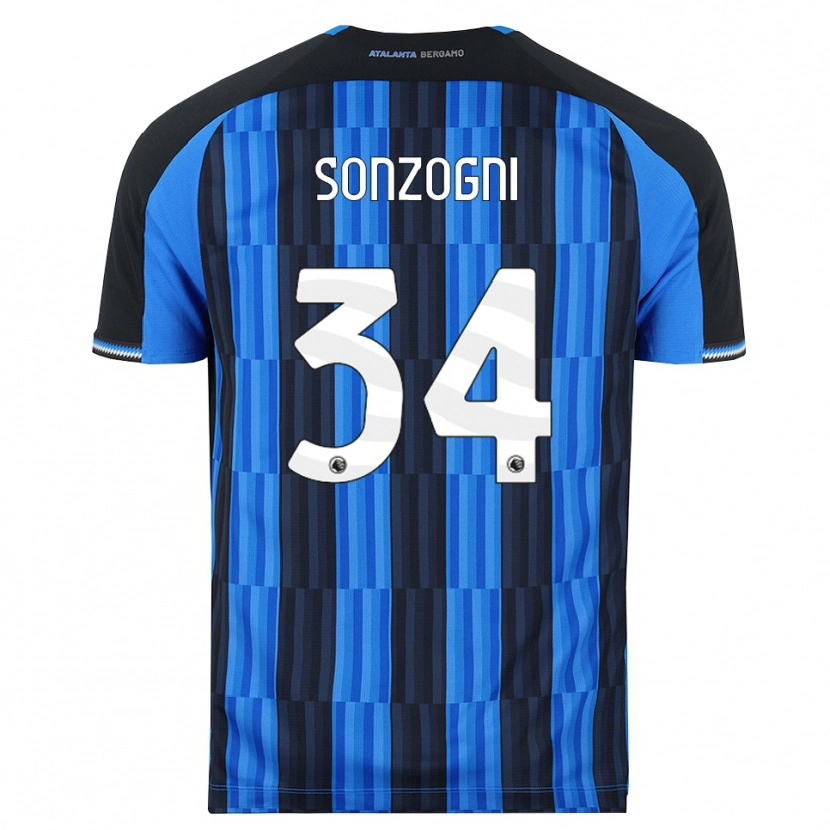 Danxen Hombre Camiseta Mattia Sonzogni #34 Azul Negro Rojo 1ª Equipación 2026/27 La Camisa