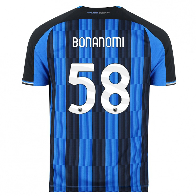 Danxen Hombre Camiseta Andrea Bonanomi #58 Azul Negro Rojo 1ª Equipación 2026/27 La Camisa