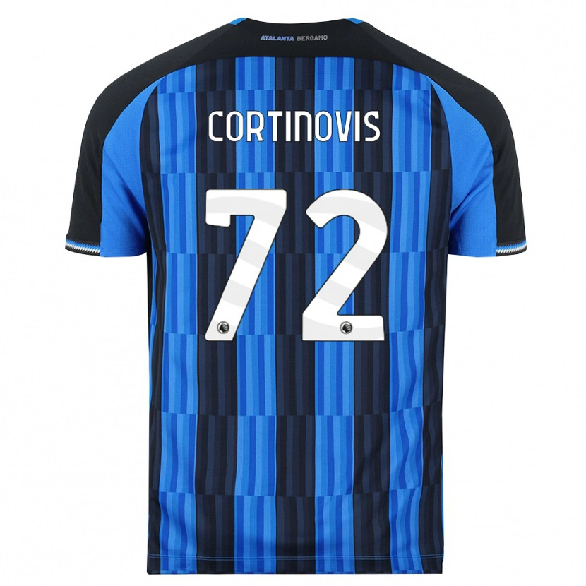 Danxen Hombre Camiseta Alessandro Cortinovis #72 Azul Negro Rojo 1ª Equipación 2026/27 La Camisa
