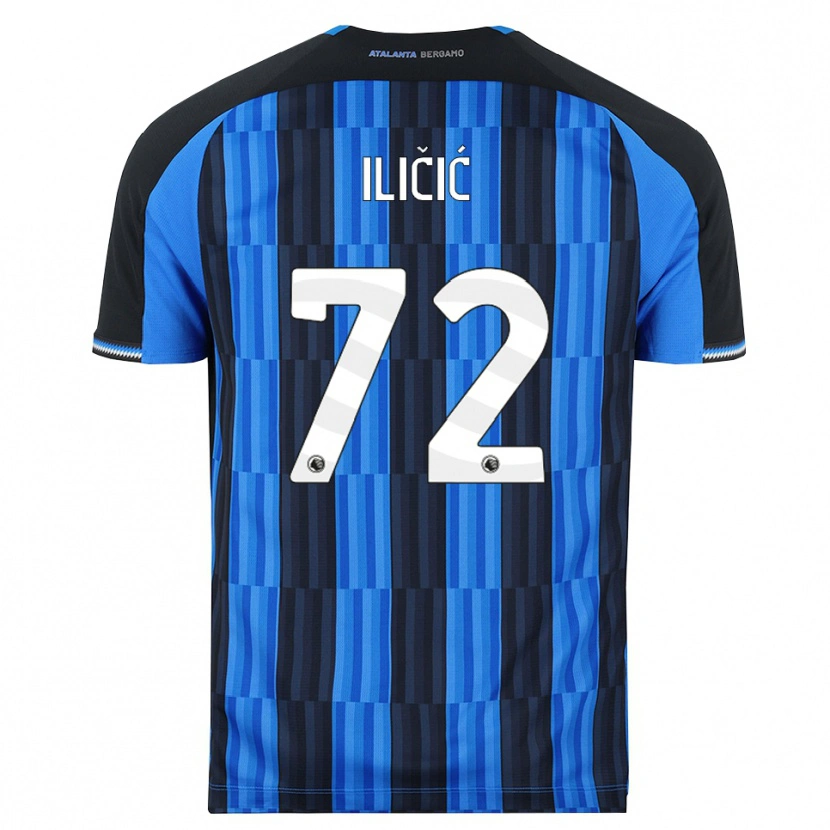 Danxen Hombre Camiseta Josip Ilicic #72 Azul Negro Rojo 1ª Equipación 2026/27 La Camisa