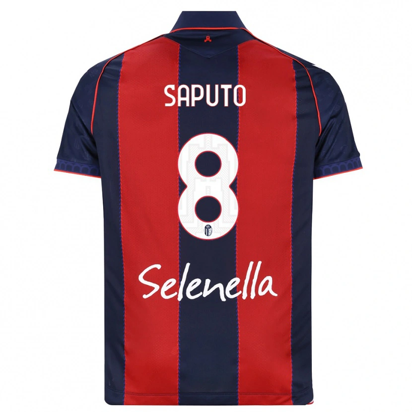 Danxen Hombre Camiseta Jesse Saputo #8 Azul Real Rojo Blanco 1ª Equipación 2026/27 La Camisa