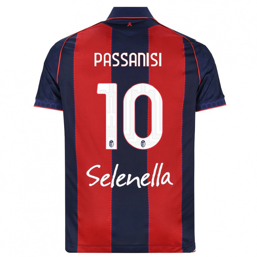 Danxen Hombre Camiseta Fernando Passanisi #10 Azul Real Rojo Blanco 1ª Equipación 2026/27 La Camisa