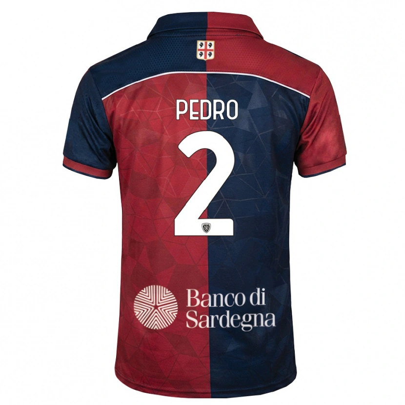 Danxen Hombre Camiseta Zé Pedro #2 Burdeos Azul Real 1ª Equipación 2026/27 La Camisa