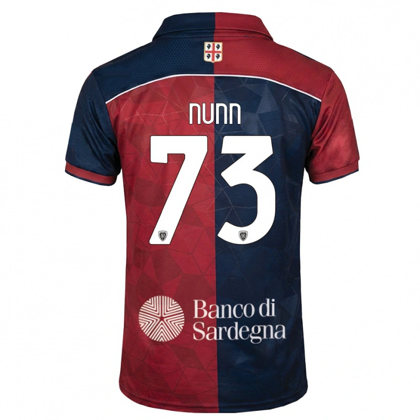 Danxen Hombre Camiseta Jack Nunn #73 Burdeos Azul Real 1ª Equipación 2026/27 La Camisa