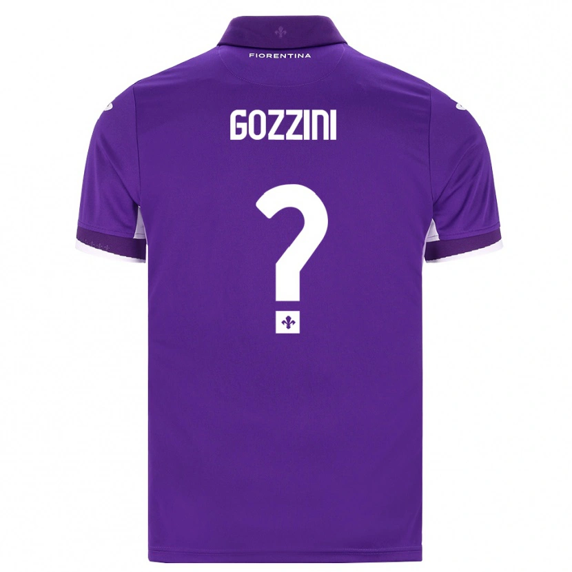 Danxen Hombre Camiseta Gozzini #0 Morado Blanco Rosa 1ª Equipación 2026/27 La Camisa