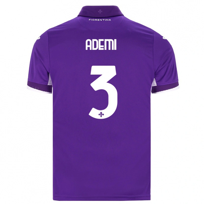 Danxen Hombre Camiseta Arnis Ademi #3 Morado Blanco Rosa 1ª Equipación 2026/27 La Camisa