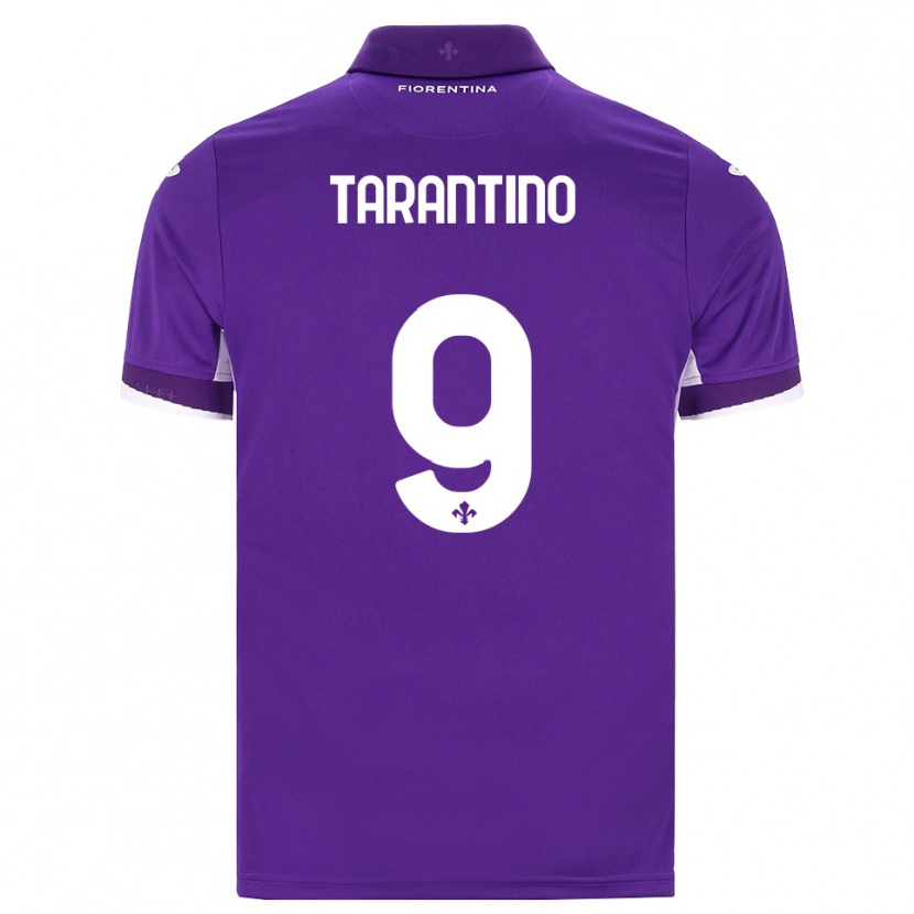 Danxen Hombre Camiseta Jacopo Tarantino #9 Morado Blanco Rosa 1ª Equipación 2026/27 La Camisa