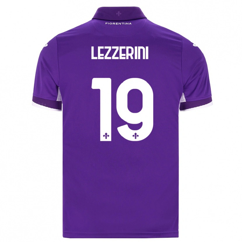 Danxen Hombre Camiseta Luca Lezzerini #19 Morado Blanco Rosa 1ª Equipación 2026/27 La Camisa