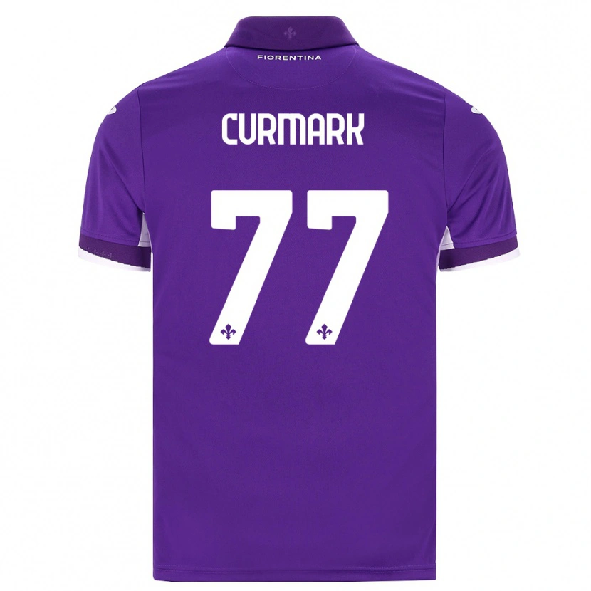 Danxen Hombre Camiseta Filippa Curmark #77 Morado Blanco Rosa 1ª Equipación 2026/27 La Camisa