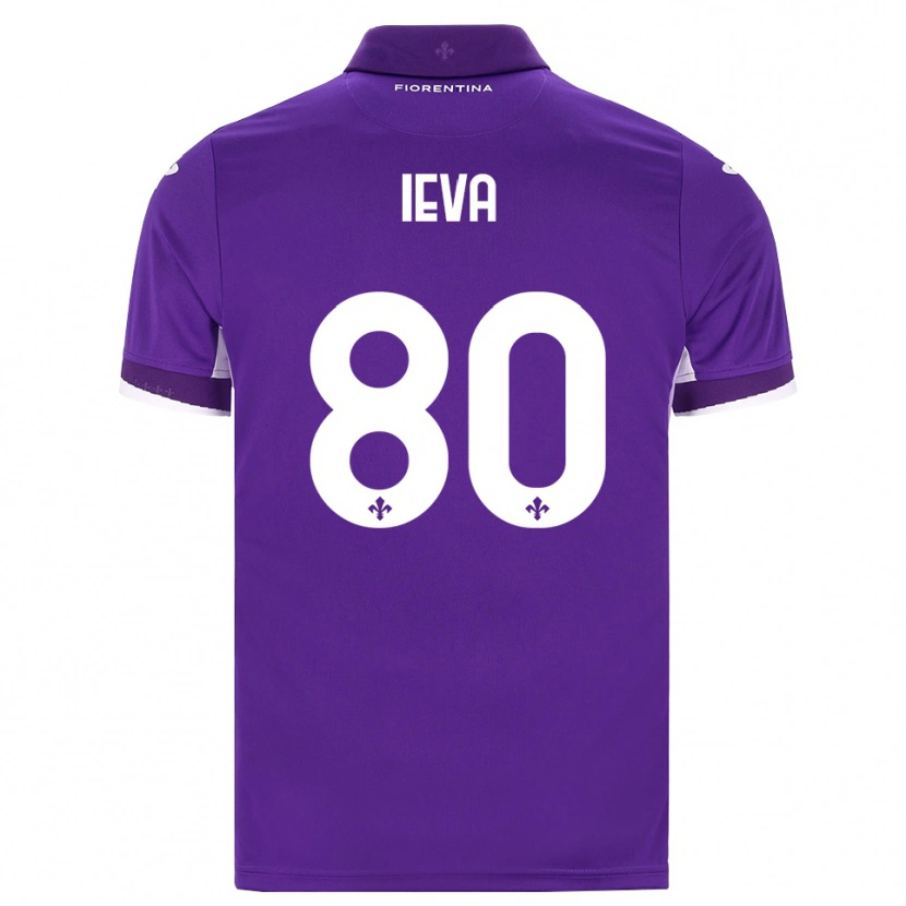 Danxen Hombre Camiseta Stella Ieva #80 Morado Blanco Rosa 1ª Equipación 2026/27 La Camisa