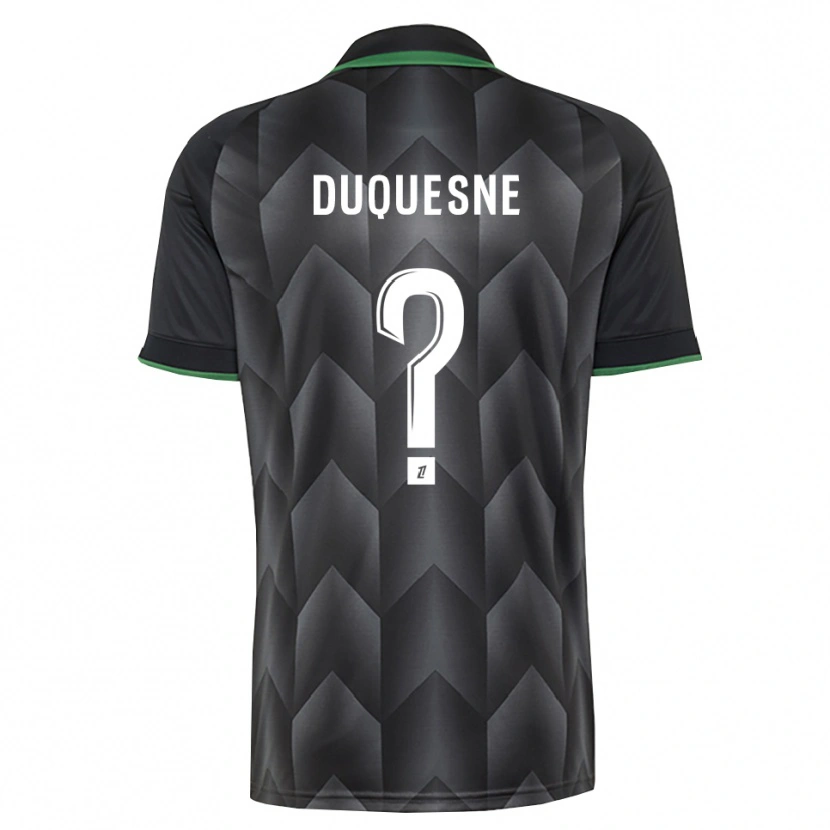 Danxen Hombre Camiseta Elsa Duquesne #0 Verde Blanco Negro 2ª Equipación 2026/27 La Camisa