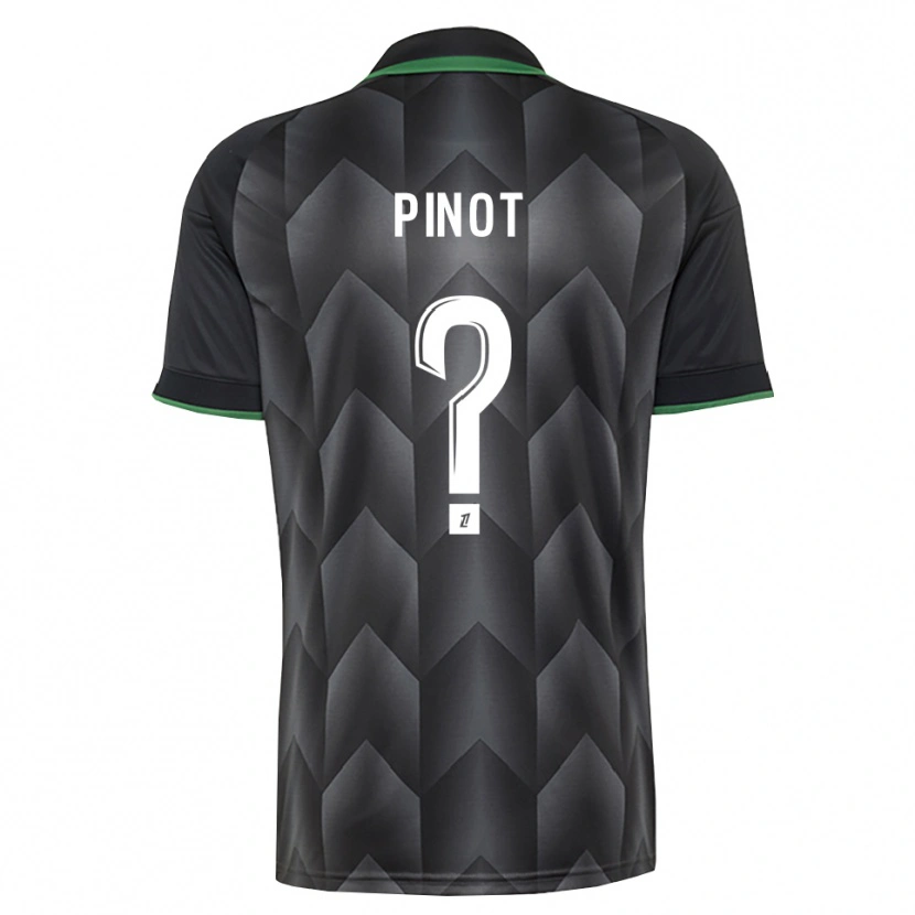 Danxen Hombre Camiseta Sasha Pinot #0 Verde Blanco Negro 2ª Equipación 2026/27 La Camisa