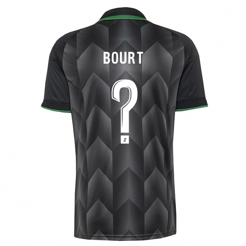 Danxen Hombre Camiseta Chloé Bourt #0 Verde Blanco Negro 2ª Equipación 2026/27 La Camisa