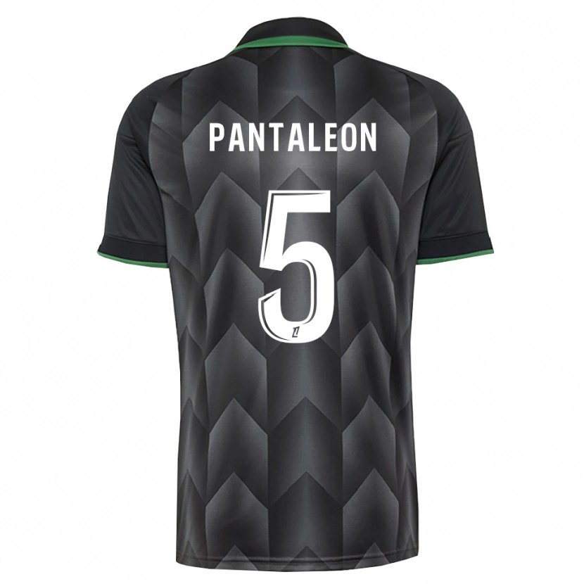 Danxen Hombre Camiseta Tom Pantaleon #5 Verde Blanco Negro 2ª Equipación 2026/27 La Camisa