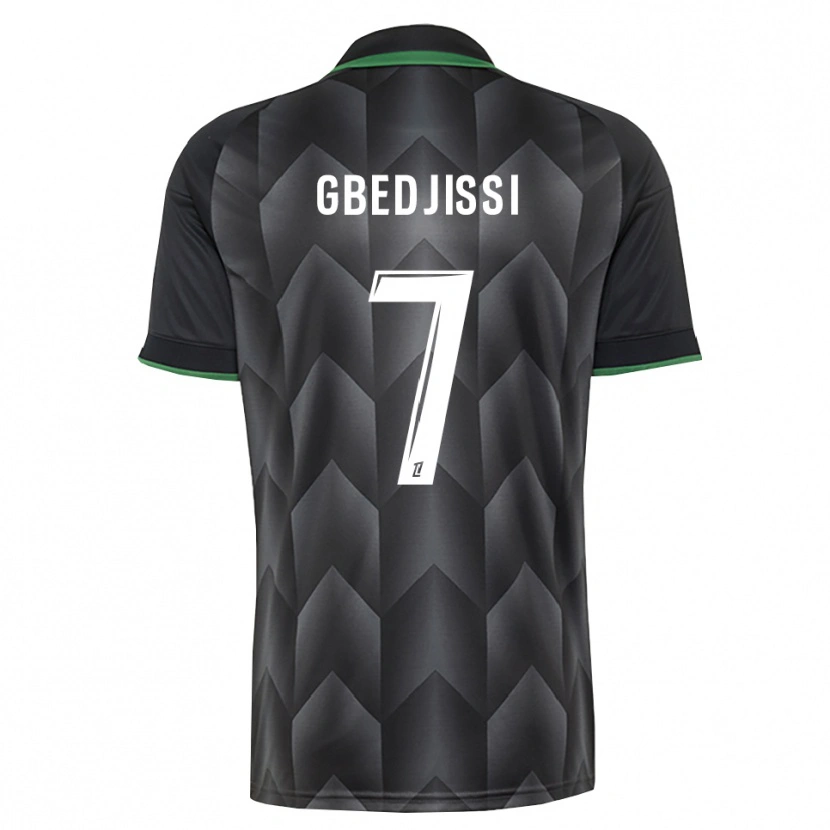 Danxen Hombre Camiseta Aude Gbedjissi #7 Verde Blanco Negro 2ª Equipación 2026/27 La Camisa