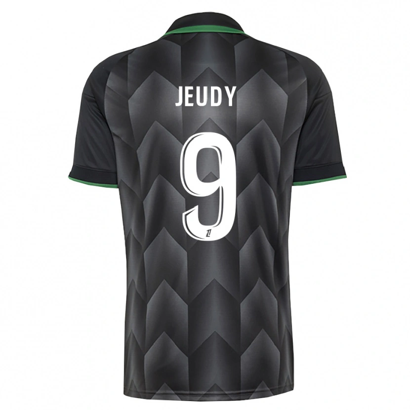 Danxen Hombre Camiseta Sherly Jeudy #9 Verde Blanco Negro 2ª Equipación 2026/27 La Camisa