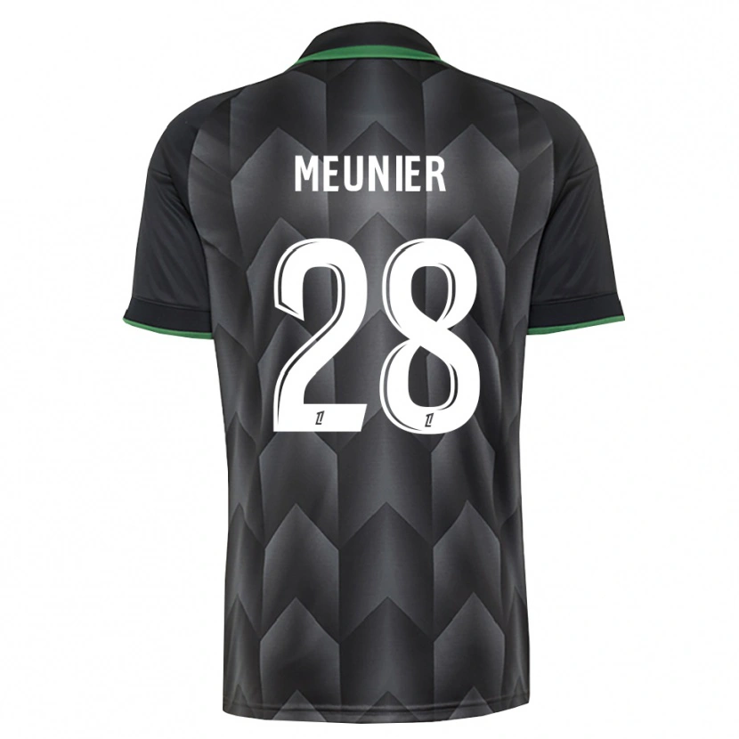 Danxen Hombre Camiseta Jennifer Meunier #28 Verde Blanco Negro 2ª Equipación 2026/27 La Camisa